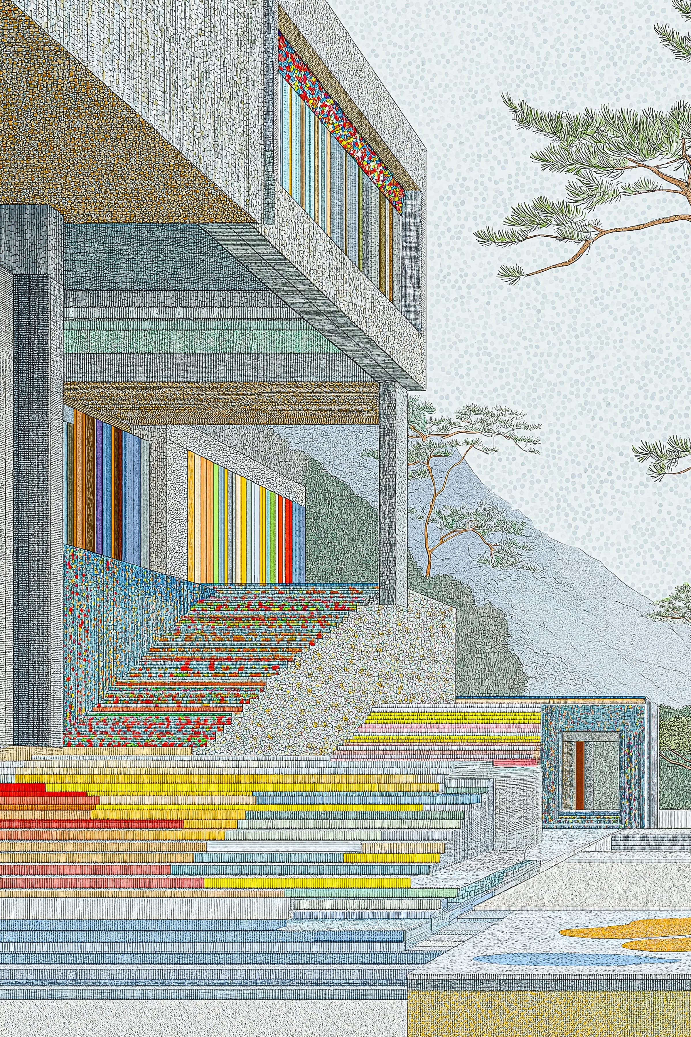 ArchiTextures artwork AT7X by Richard Nadler