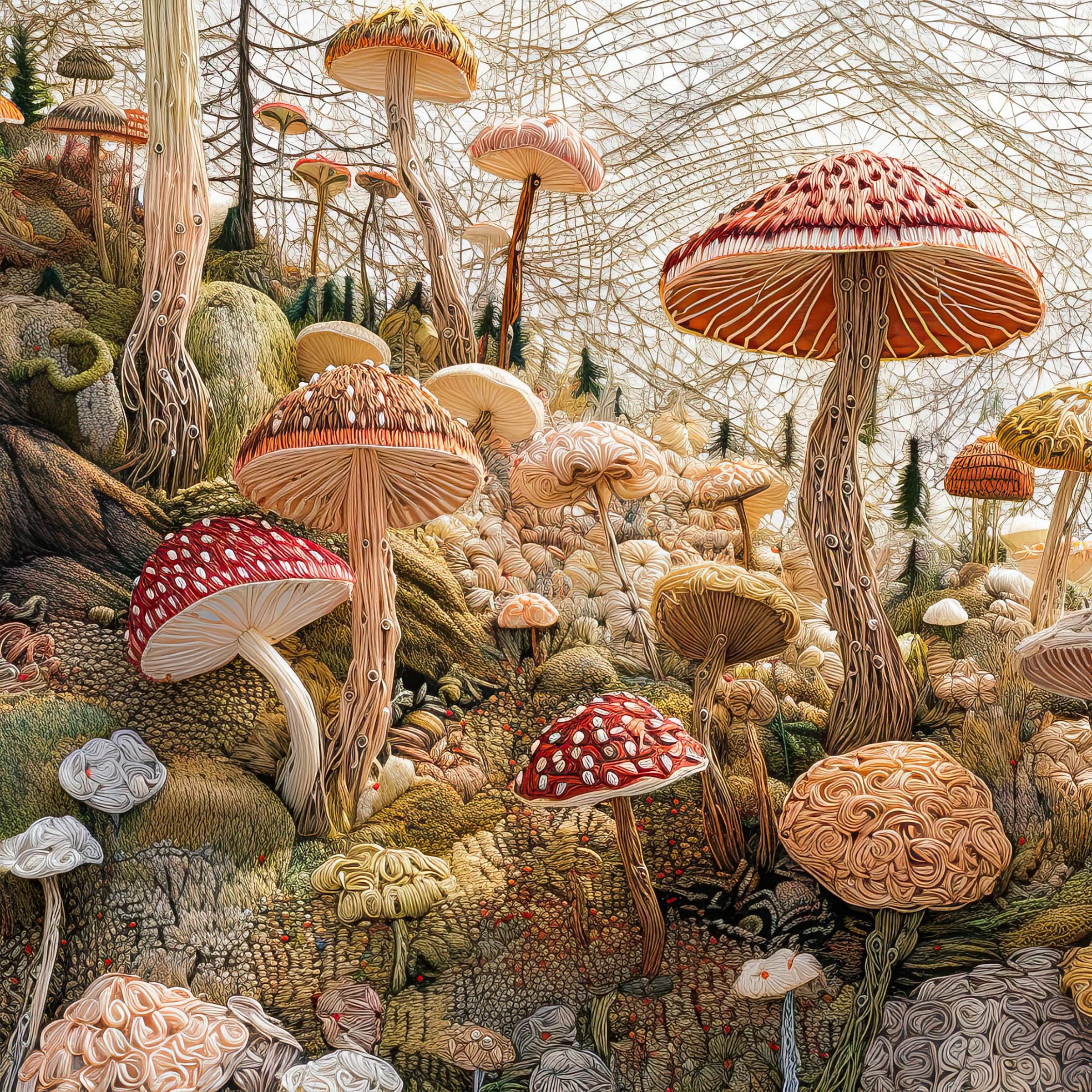 Kinoko Dreams artwork Kino3 by Richard Nadler