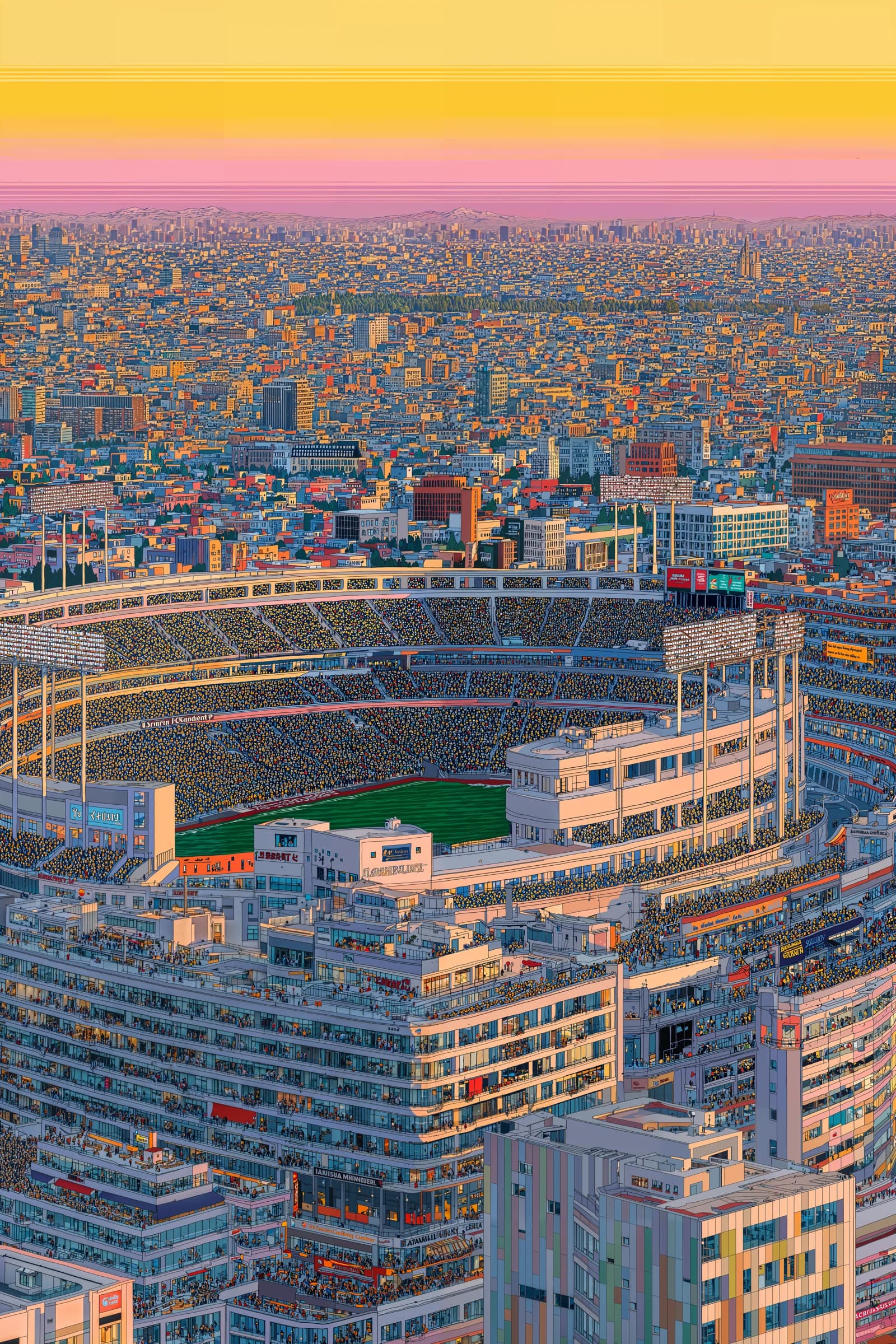 Stadium No. 1 fine art print preview