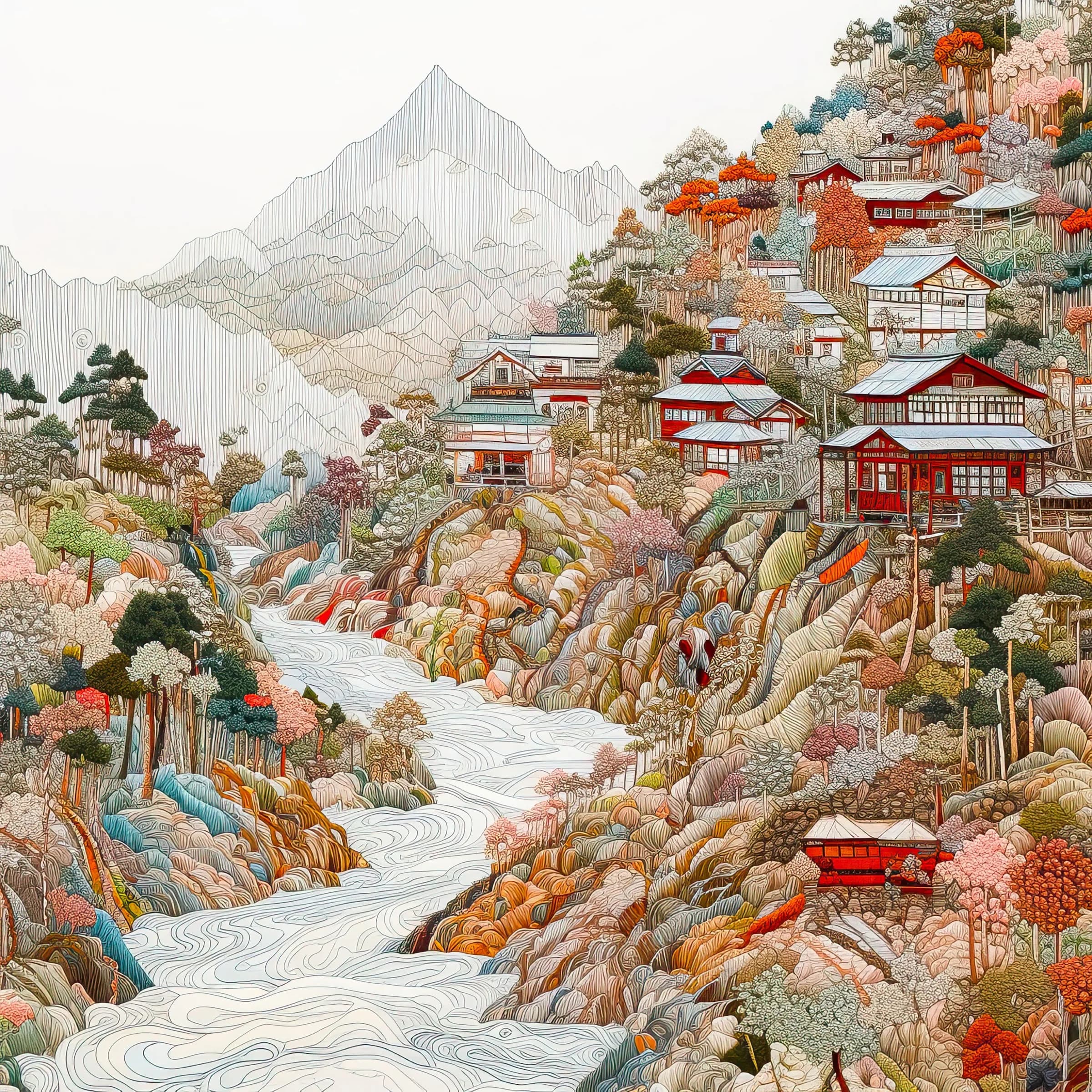 Yamabushi artwork Yama1 by Richard Nadler